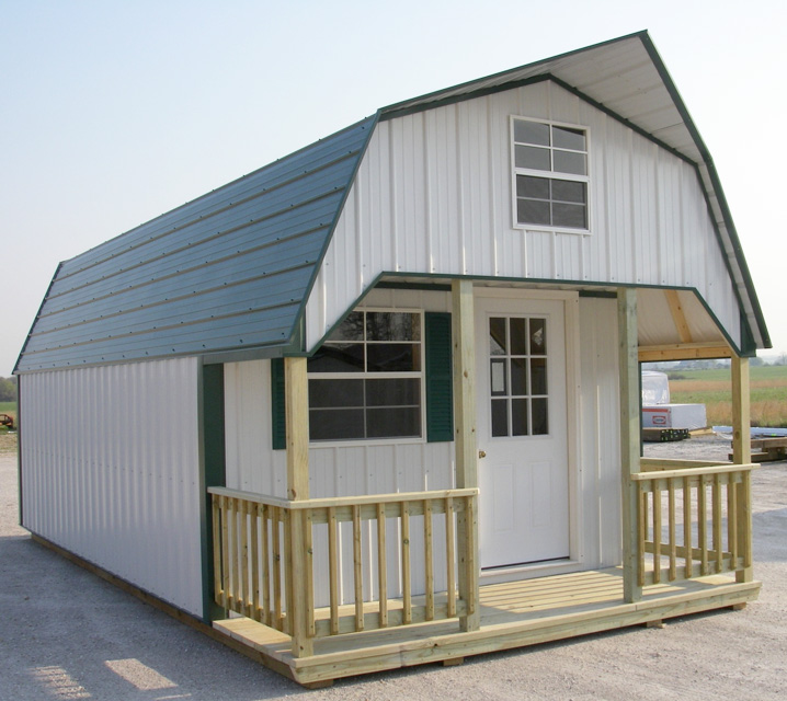 Gambrel Storage Building