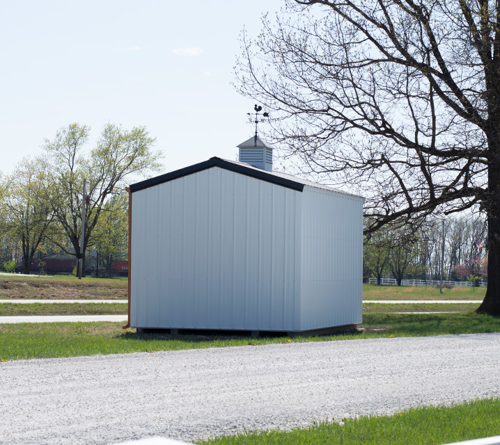 Reverse Gable Storage Building