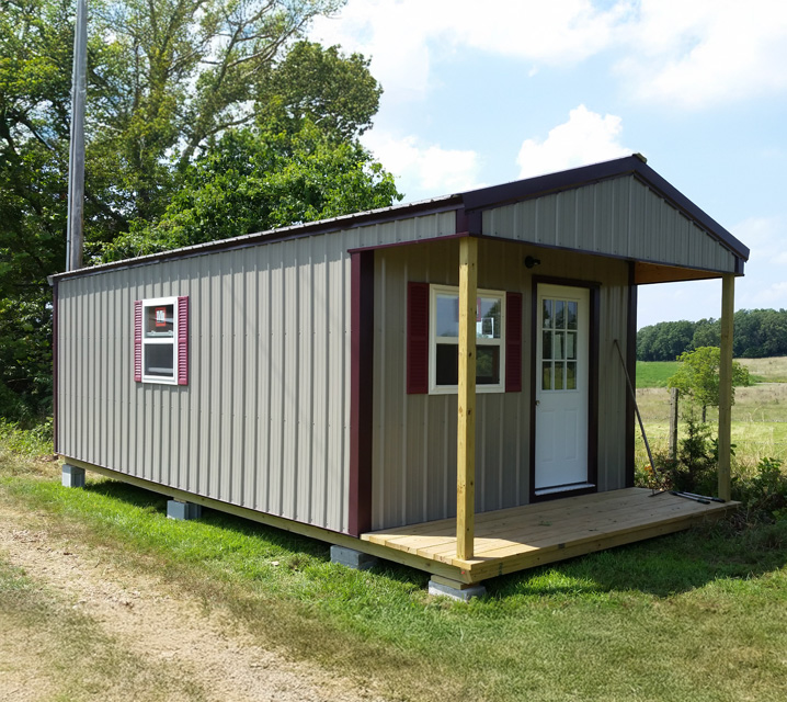 Simple Traditional Metal Cabins